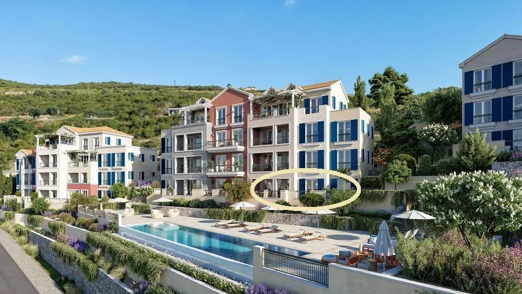 Prodaja, dvosoban stan, 100m², Tivat, Crna Gora