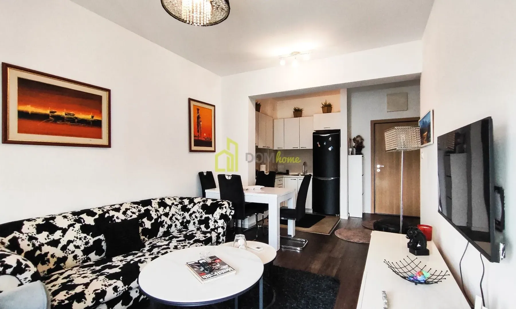 Izdavanje, jednosoban stan, 48m², Vezirov Most, Podgorica