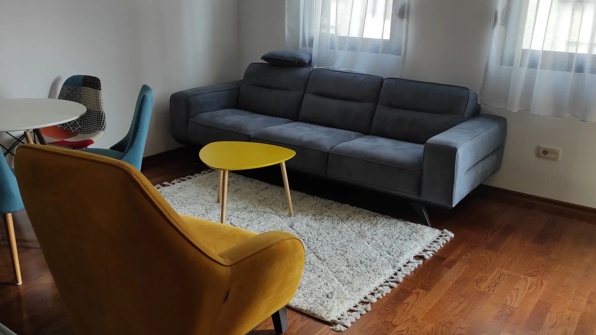 Rent, one bedroom apartment, 44m², Zabjelo, Podgorica