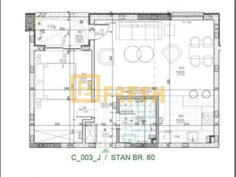 Prodaja, jednosoban stan, 49m², Zabjelo, Podgorica - image 2