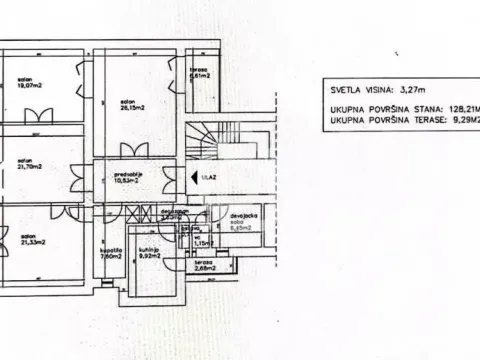 Prodaja, četvorosoban stan, 137m², Vračar Centar, Vračar Sve Podlokacije - image 3