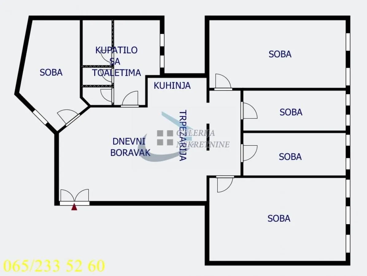Prodaja, stan, 101m², Savski Venac, Beograd