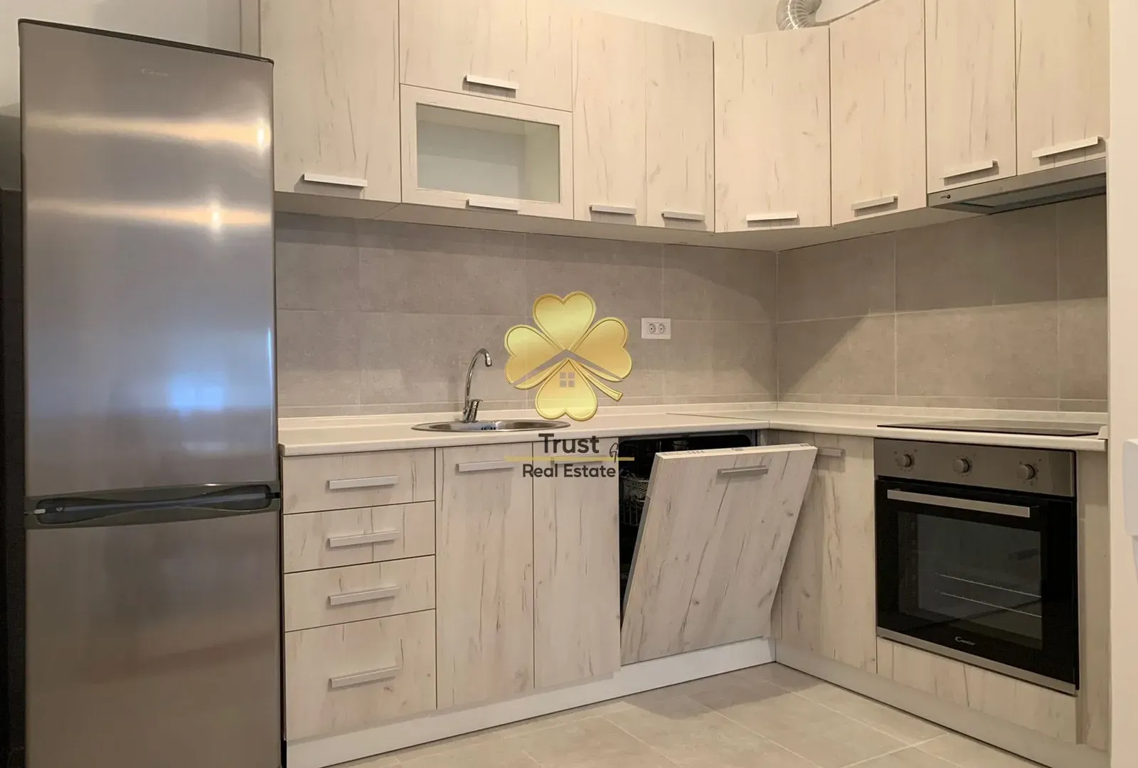 Rent, one bedroom apartment, 48m², Stari Aerodrom, Podgorica