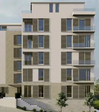 Spoljašnji izgled moderne stambene zgrade. - image 9