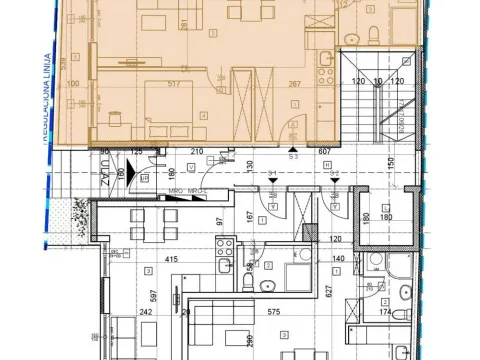 Sale, two bedroom apartment, 52m², Cvetkova Pijaca, Zvezdara Sve Podlokacije - image 3