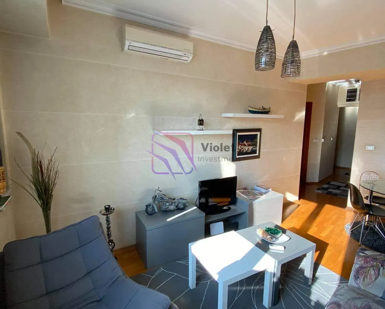 Rent, one bedroom apartment, 53m², Centar, Podgorica