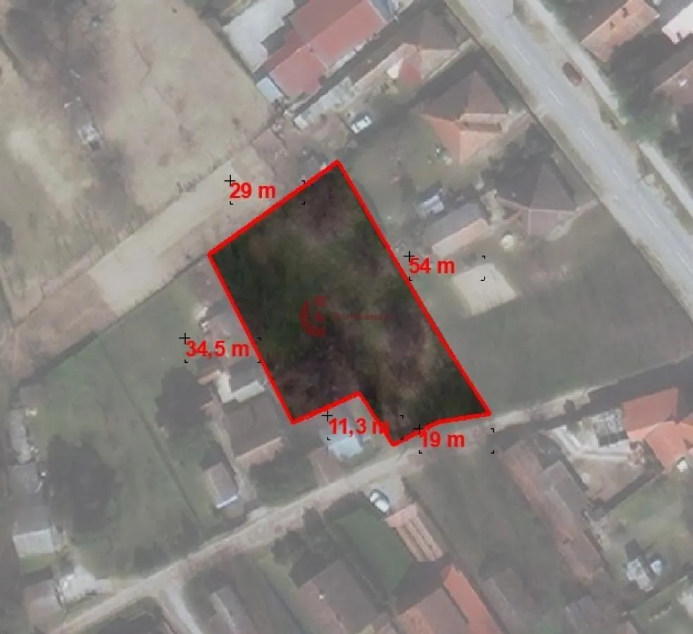 Sale, land lot, 1300m², Makova Sedmica, Subotica