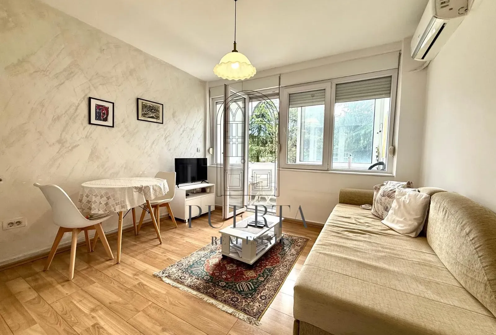 Rent, one bedroom apartment, 40m², Preko Morače, Podgorica