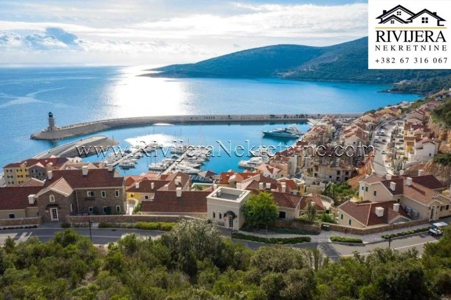 Prodaja, jednosoban stan, 75m², Luštica Bay, Tivat