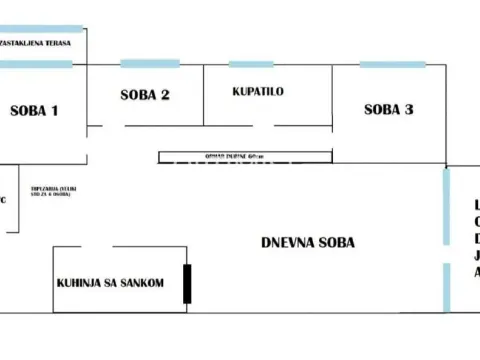 Prodaja, četvorosoban stan, 117m², Savski Venac, Beograd - image 20