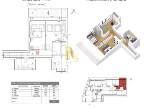 Prodaja, četvorosoban stan, 78m², Petrovaradin, Novi Sad - image 4