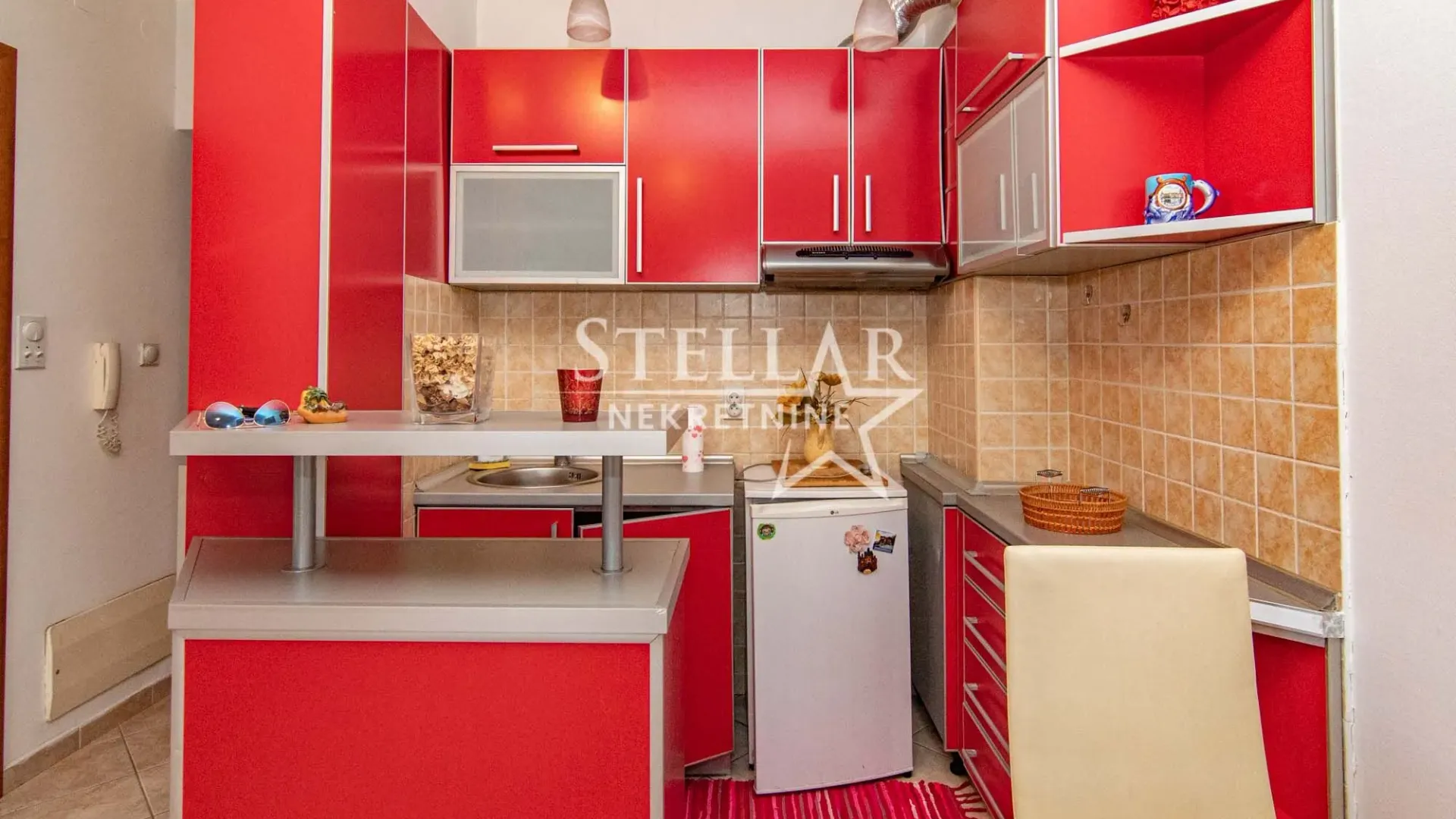 Rent, one bedroom apartment, 37m², Pobrežje, Podgorica