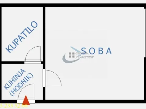 Prodaja, garsonjera, 25m², Karaburma, Palilula Sve Podlokacije - image 6