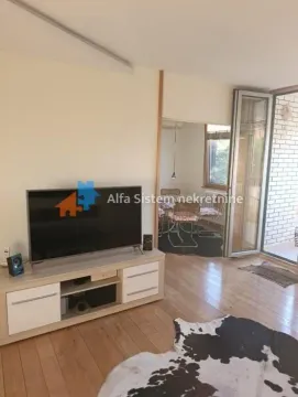Dnevna soba sa televizorom i izlazom na terasu. - image 2