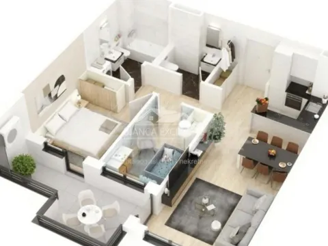 Prodaja, trosoban stan, 64m², Novi Beograd Sve Podlokacije, Beograd - image 19