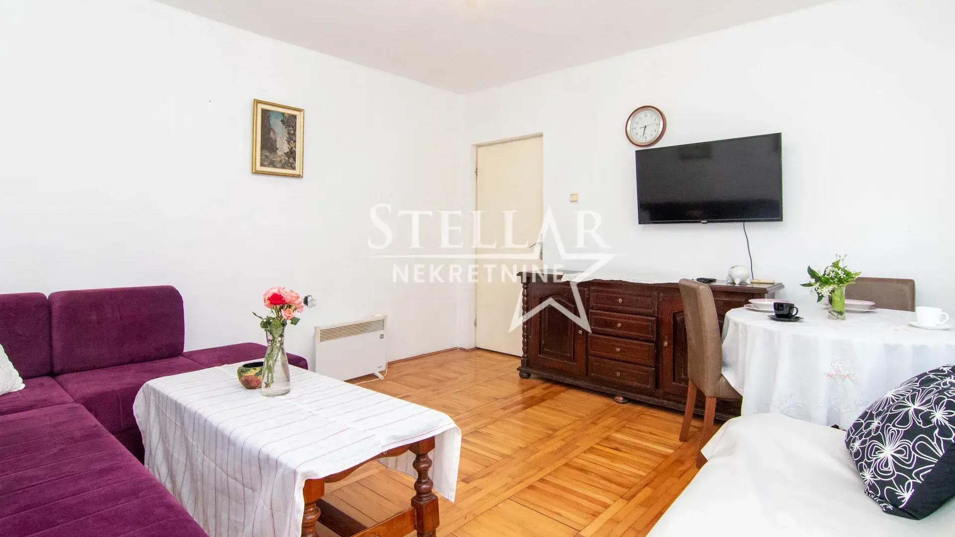 Rent, one bedroom apartment, 55m², Blok 9, Podgorica