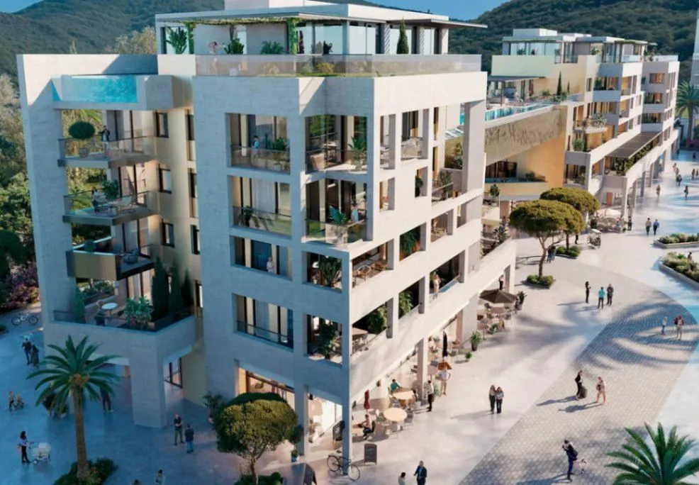 Prodaja, jednosoban stan, 70m², Centar, Tivat