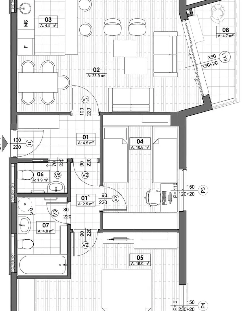 Prodaja, stan, 38m², Tivat, Crna Gora
