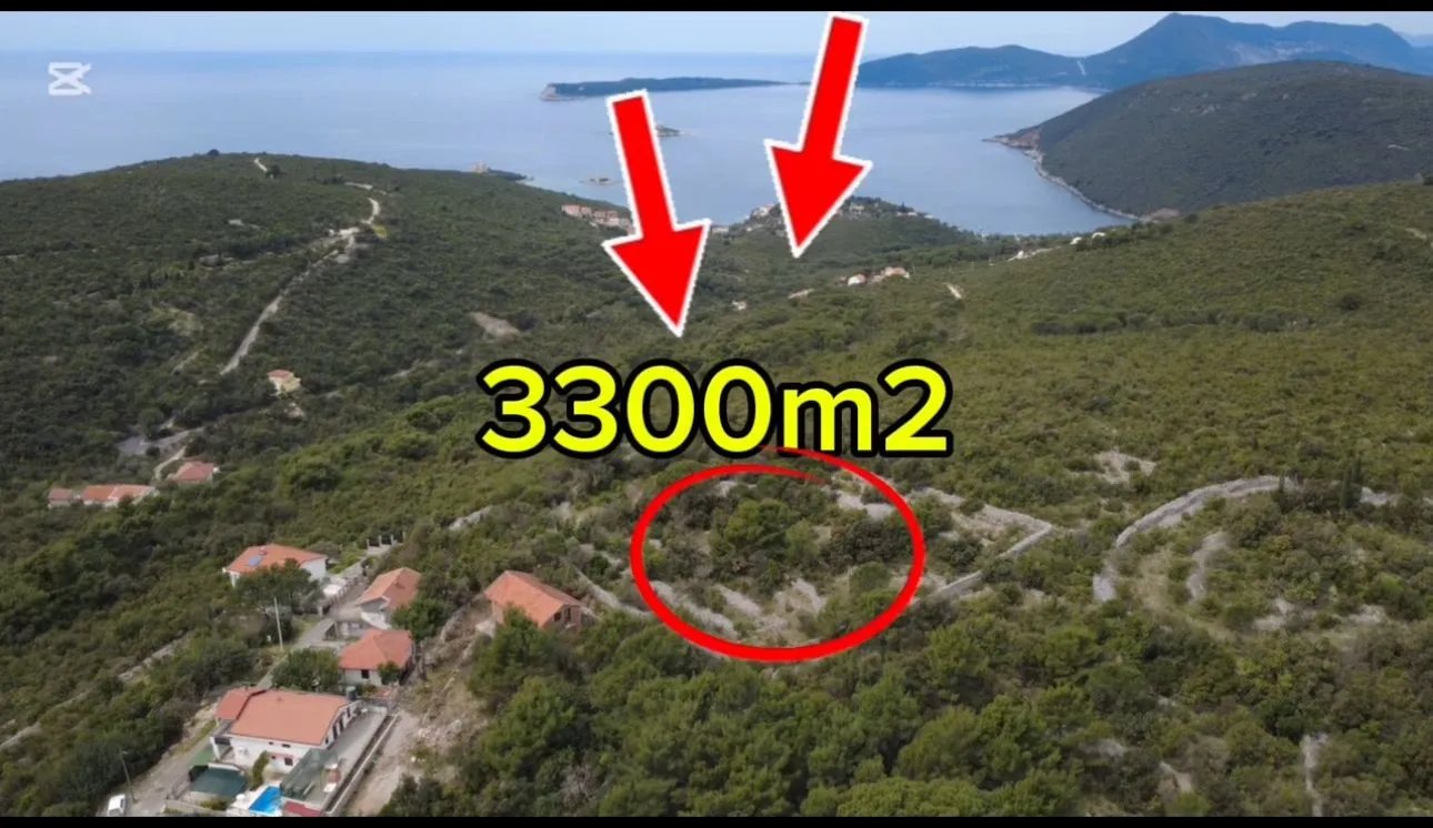 Prodaja, plac, 3330m², Mirište, Herceg Novi
