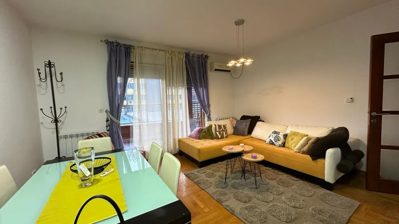 Rent, two bedroom apartment, 67m², Preko Morače, Podgorica