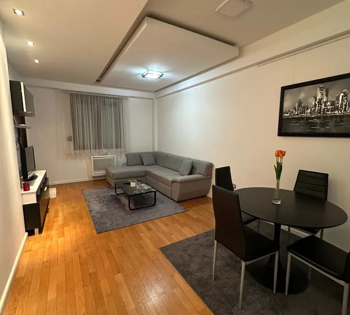 Rent, one bedroom apartment, 60m², Stari Aerodrom, Podgorica