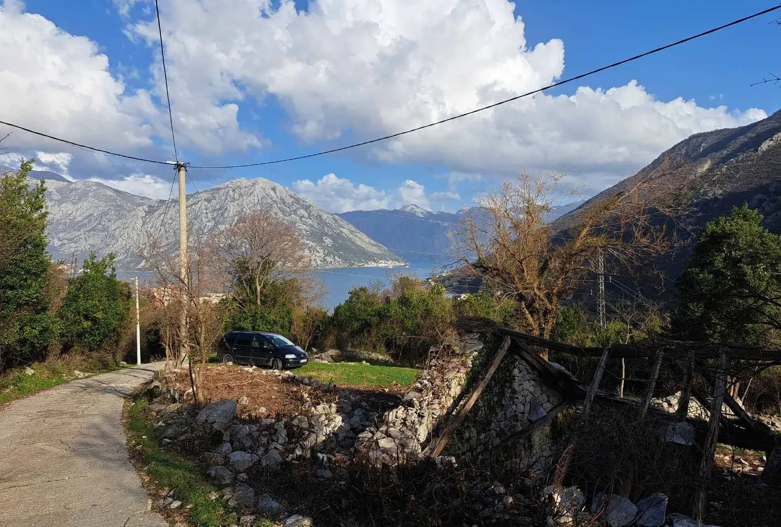 Prodaja, plac, 4067m², Morinj, Kotor