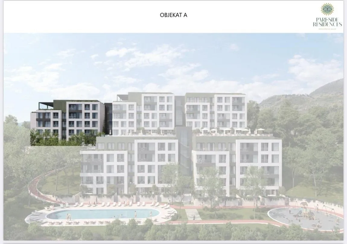 Prodaja, dvosoban stan, 86m², Mrčevac, Tivat