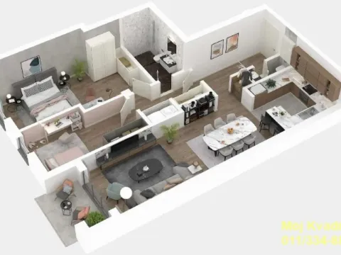 Prodaja, trosoban stan, 99m², Kalenić Pijaca, Vračar Sve Podlokacije - image 1