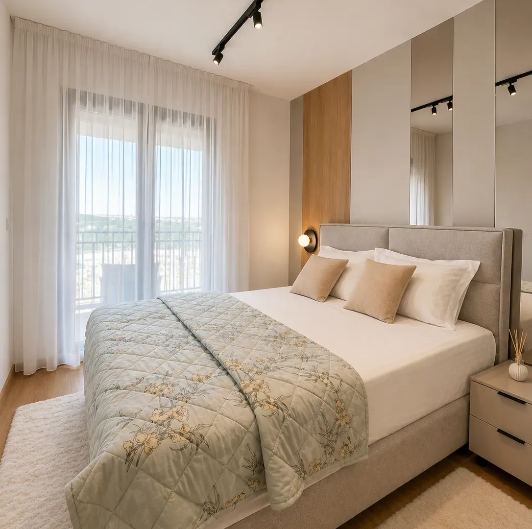 Rent, one bedroom apartment, 47m², New City, Podgorica