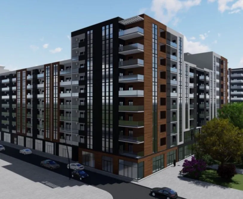 Prodaja, jednosoban stan, 43m², Stari Aerodrom, Podgorica