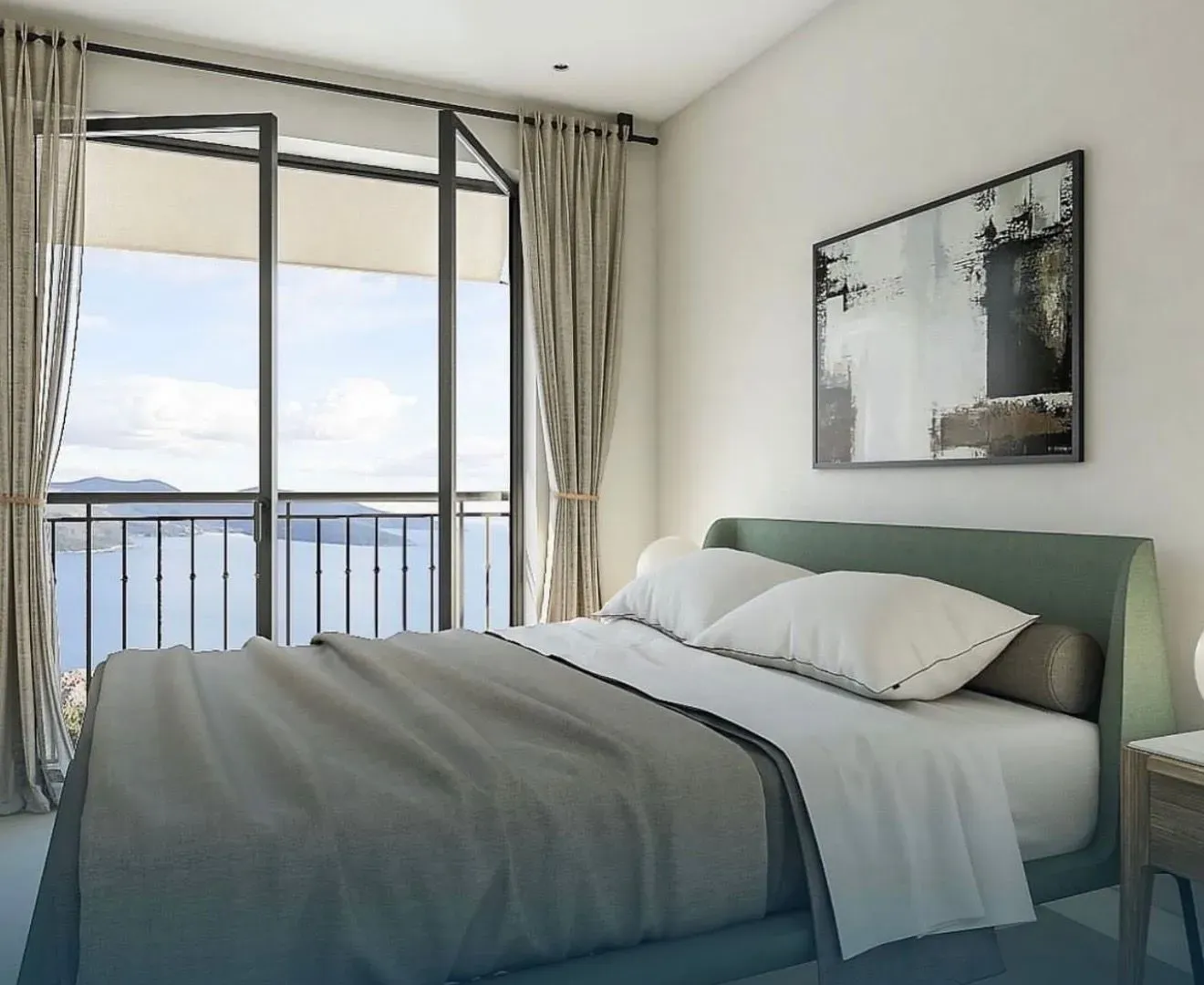 Sale, two bedroom apartment, 105m², Luštica Bay, Tivat