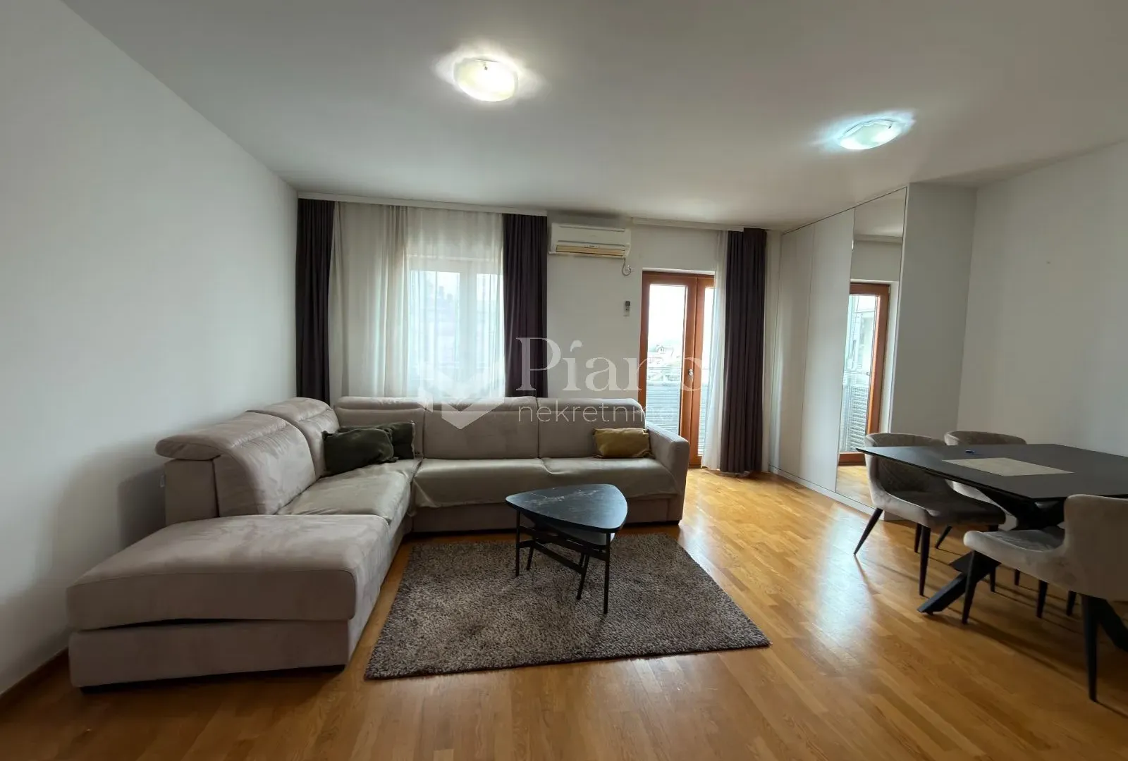 Izdavanje, jednosoban stan, 36m², Tološka šuma, Podgorica