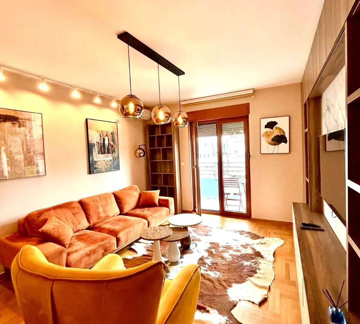 Rent, one bedroom apartment, 55m², Preko Morače, Podgorica