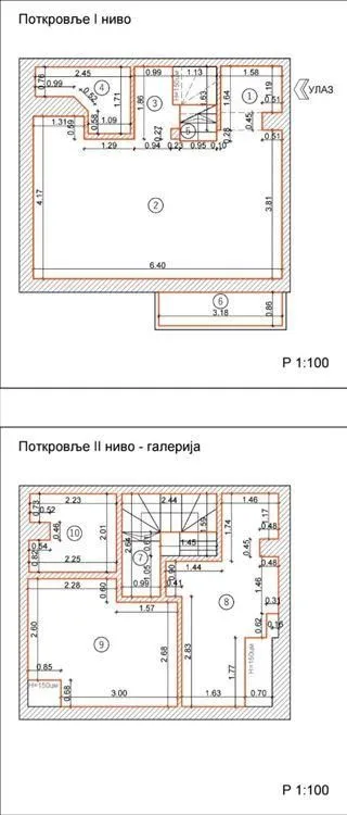 Sale, two bedroom apartment, 65m², Savski Venac, Beograd