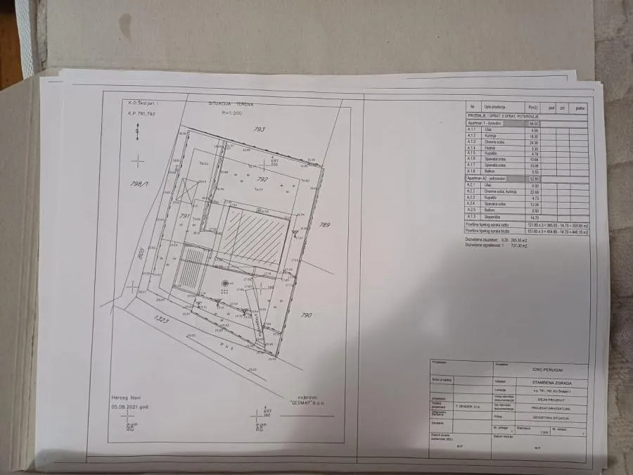 Prodaja, plac, 700m², Kotor, Crna Gora