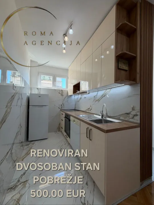 Rent, two bedroom apartment, 70m², Pobrežje, Podgorica