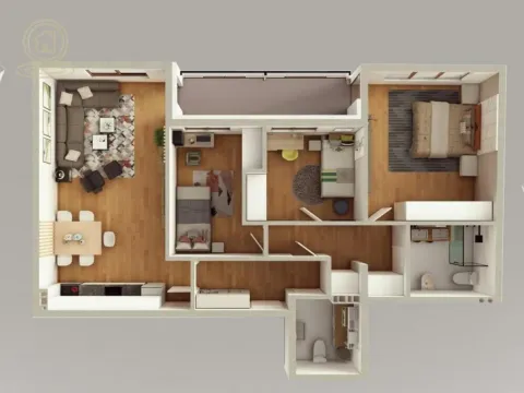 Sale, four bedroom apartment, 86m², Medijana, Niš
