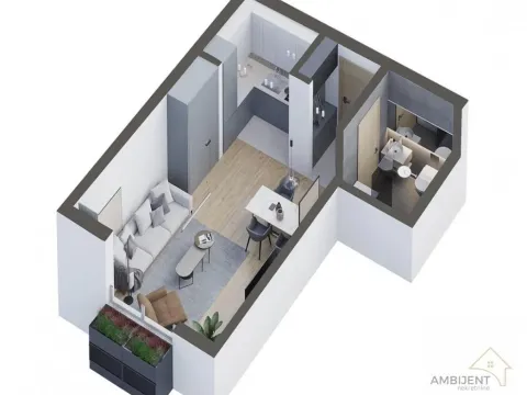 Prodaja, jednosoban stan, 30m², Stari Banovci, Stara Pazova - image 2