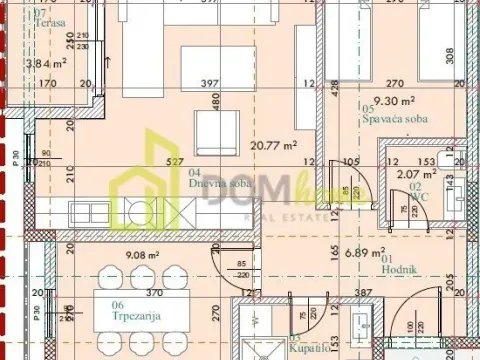 Prodaja, stan, 55m², Donja Gorica, Podgorica - image 4