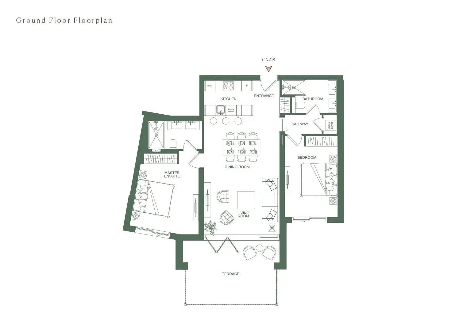 Prodaja, stan, 105m², Tivat, Crna Gora