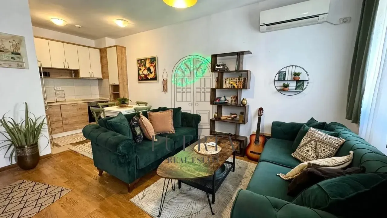 Izdavanje, jednosoban stan, 48m², City Kvart, Podgorica