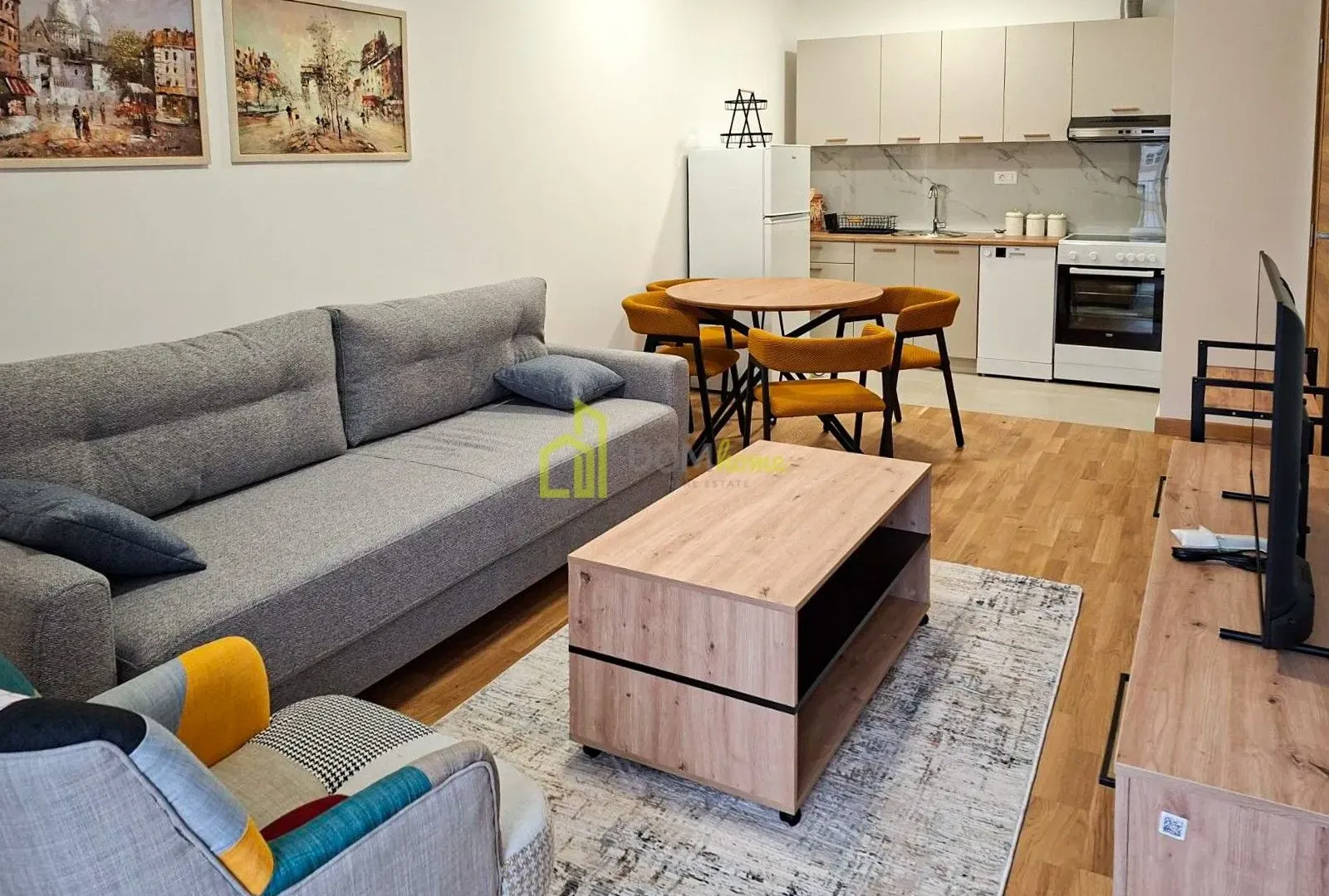 Rent, one bedroom apartment, 40m², Tološi, Podgorica