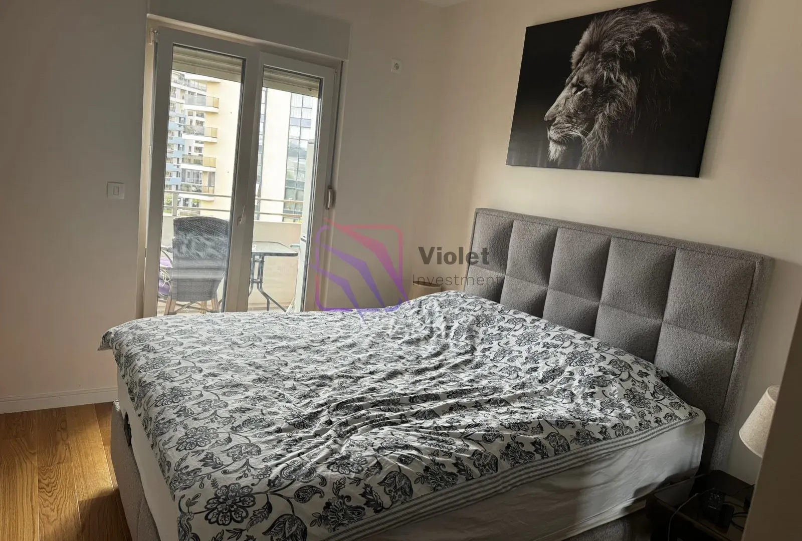 Rent, one bedroom apartment, 47m², Central Point, Podgorica