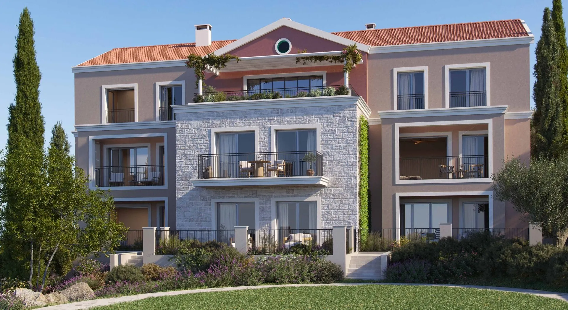 Sale, one bedroom apartment, 65m², Luštica Bay, Tivat