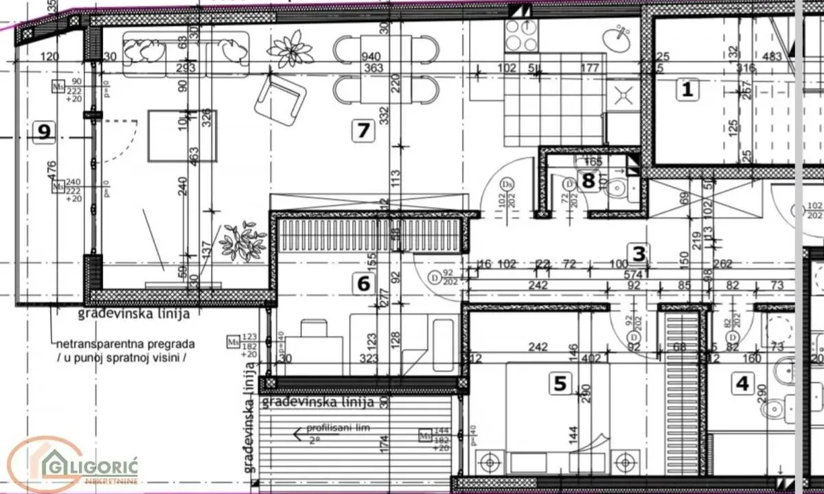 Sale, three bedroom apartment, 74m², Pančevo, Srbija