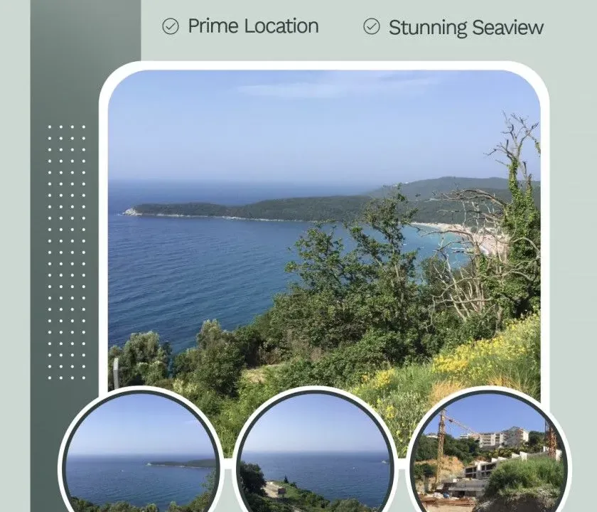 Sale, land lot, 825m², Jaz, Budva