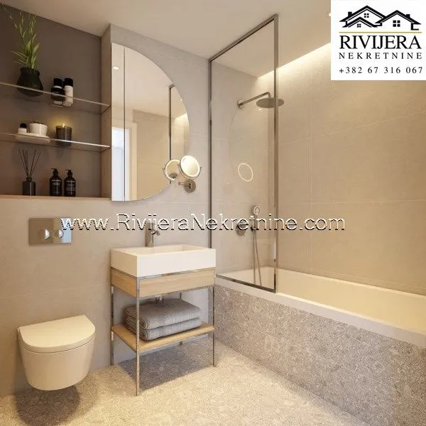 Prodaja, dvosoban stan, 179m², Centar, Tivat