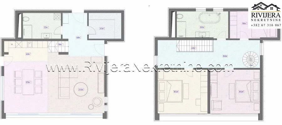 Prodaja, kuća, 228m², Đenovići, Herceg Novi