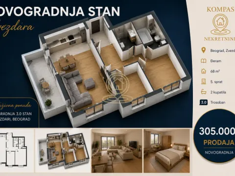 Stan in Đeram Pijaca