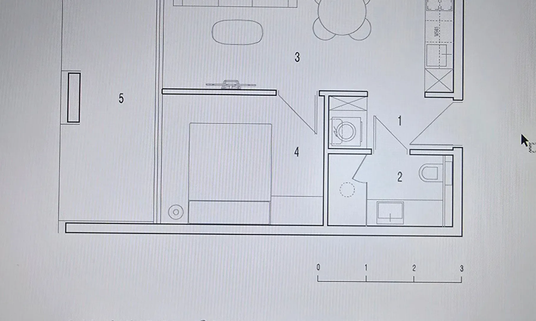 Sale, one bedroom apartment, 42m², Centar, Budva